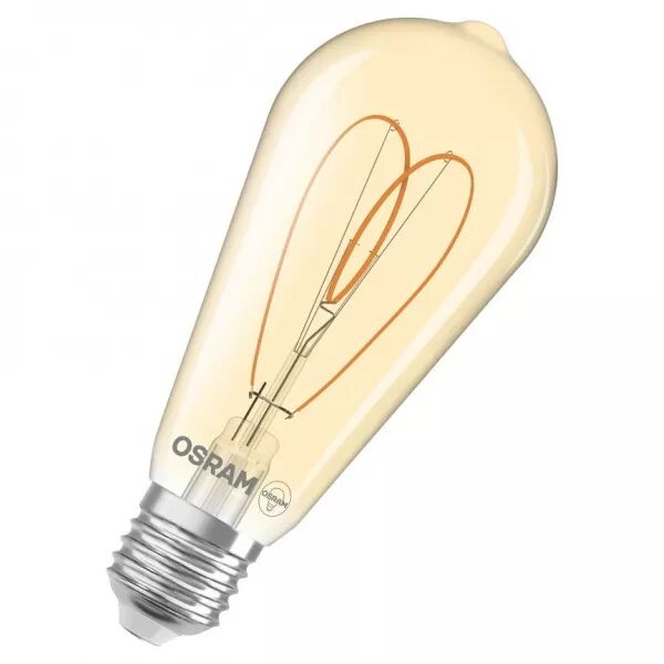 OSRAM - LED OSR 1906 EDISON ST64 ambre DIM 4.9W 922 E27 (4058075836983)