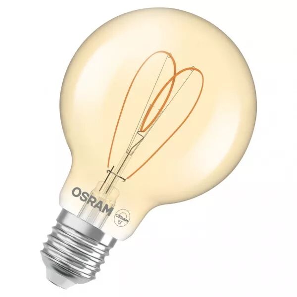 OSRAM - LED OSR 1906 Globe 80 ambre FIL COEUR DIM 8W 922 E27 (4058075836884)