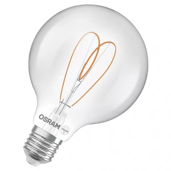 OSRAM - LED OSR 1906 Globe 95 claire FIL COEUR DIM 7.2W 927 E27 (4058075836907)