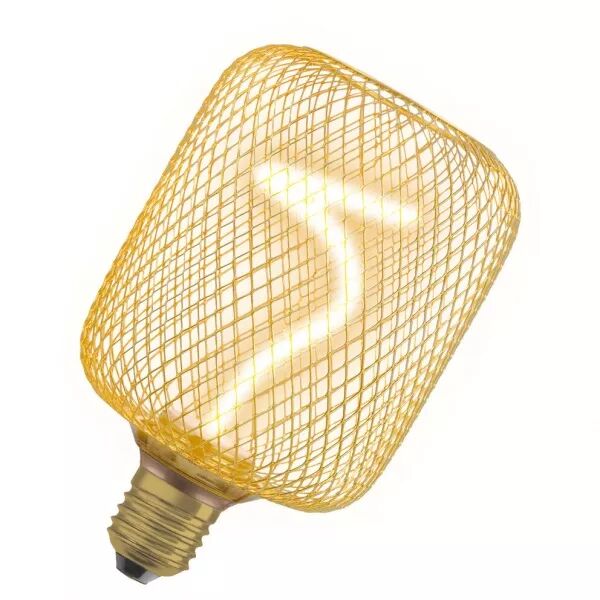 OSRAM - LED OSRAM 1906 Cage Dor�e Cylindr 100 Filam Spirale Gradable 3,5W 170lm 818 E27 (4058075840225)