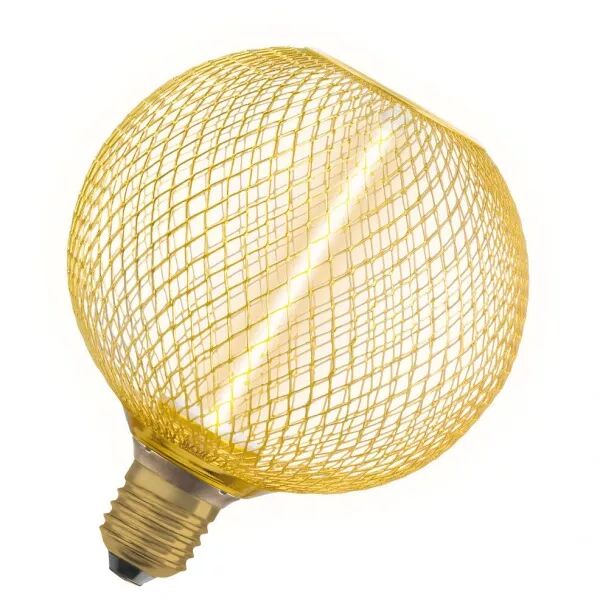 OSRAM - LED OSRAM 1906 Cage Dor�e Globe 125 Filament droit Gradable 3,5W 150lm 818 E27 (4058075840164)