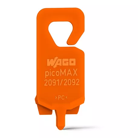 OUTIL DE D�VERROUILLAGE pour connecteurs femelles sans plaqu, orange (2092-1630)