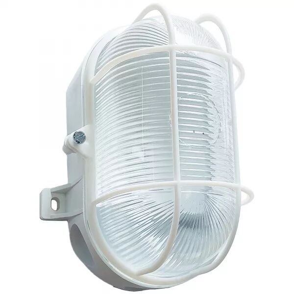 OVALE E27 SSL GRILLE PATTES BLANC