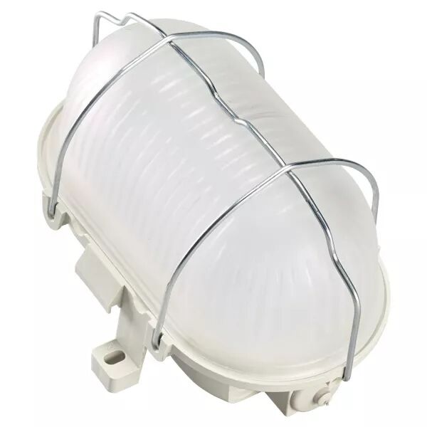 OVALED - Hublot / Plafonnier IP44 IK04 LED int�g. 8W 4000K 750lm 35000h (50866)