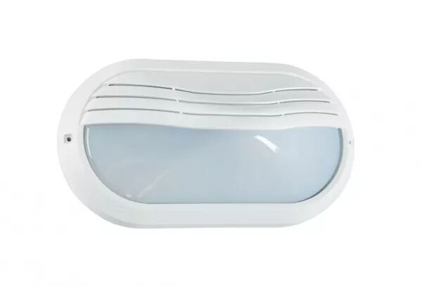 OVO 270TP - HUBLOT EXT. IP65 IK10, OVALE, BLANC, E27 40W MAX., LPE NON INCL.