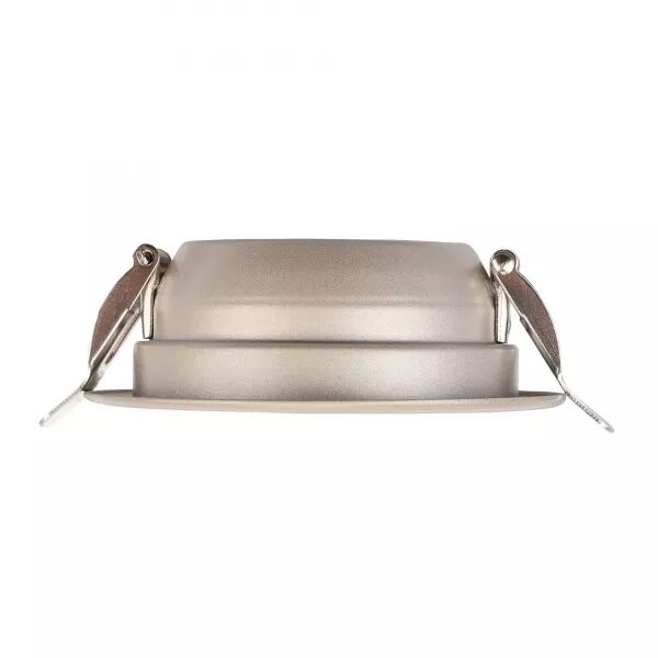 P10 - DOWNLIGHT IP20/65, ROND �105MM FIXE NICKEL, 90�, LED INT�G.10W 4000K 830LM