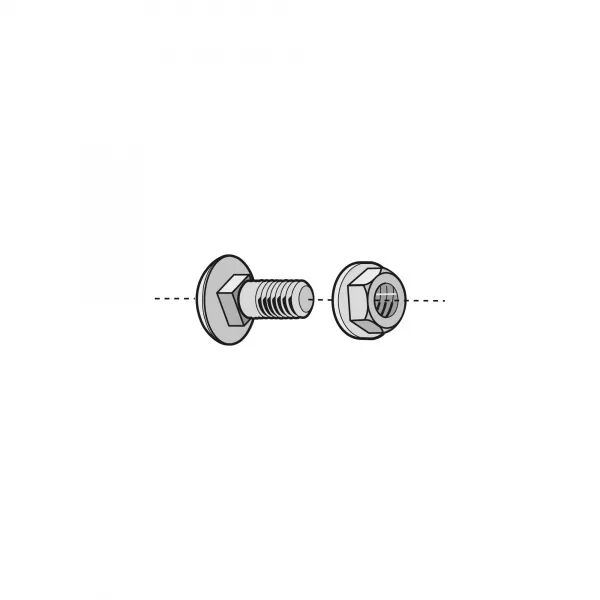 P31-boulon BTRCC 6X12 IN316L