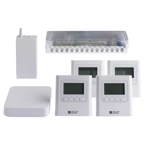 Pack Delta 8000 Connect� | Pack de programmation et r�gulation 4 zones (6053069)