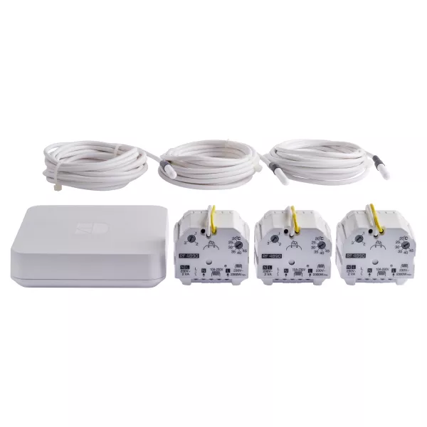 Pack RF 4890 connect� | 3 RF 4890 + 3 sondes + 1 box connect�e Tydom Home (6050659)