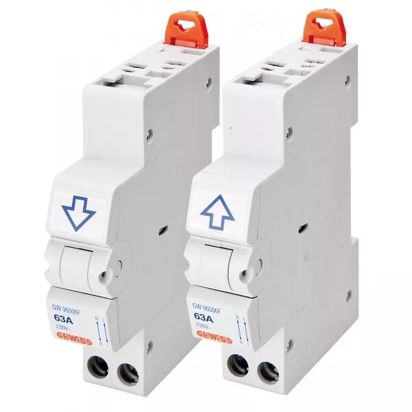 PAIRE CONNECTEURS FIXMATIC 2P 63A 1M - GW96506F