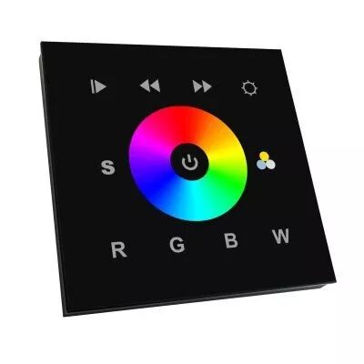 PANNEAU MURAL RGB(W) 12-24VDC DMX NOIR