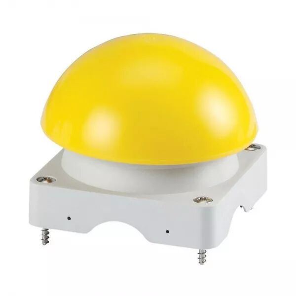 PARTIE SUP�RIEURE DU BO�TIER GRISE, T�TE JAUNE
