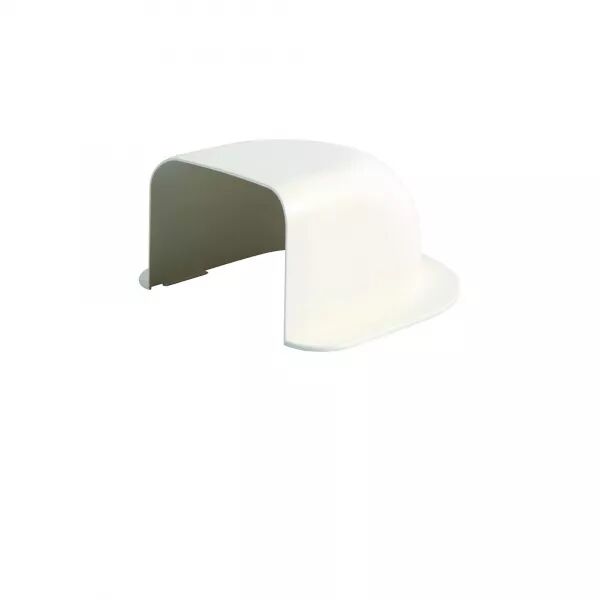 PASSAGE DE MUR POUR GOULOTTE DE CLIMATISATION CLM 65 X 90 MM BLANC PALOMA