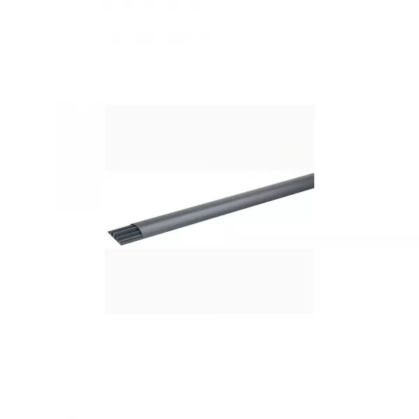 PASSAGE DE PLANCHER 4 COMPARTIMENTS 92X20MM - GRIS ANTHRACITE RAL7016