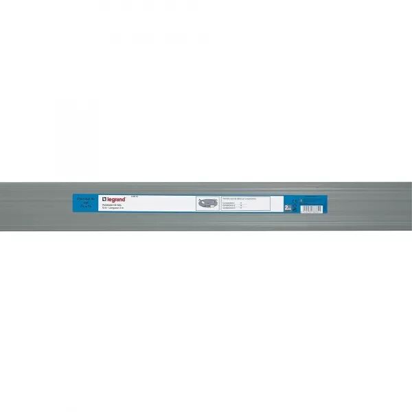 PASSAGE DE SOL POUR C�BLES 75X18MM - GRIS