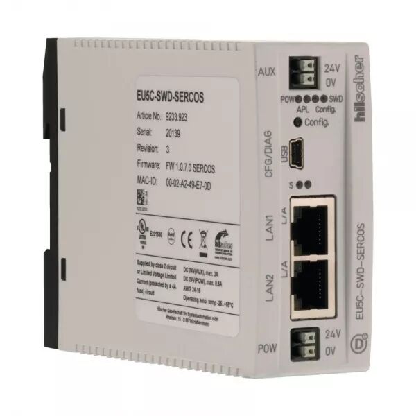 PASSERELLE SWD EU5C, 99 SWD MODULES � SERCOS