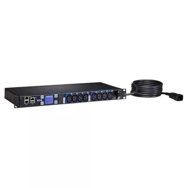 PDU G3+ Metered 1U, horizontal, entr�e: C20 16A 1Ph - sortie: 8x C13 (EMIH28)