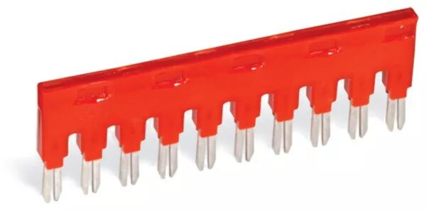 PEIGNE DE PONTAGE 10 P�LES / ROUGE