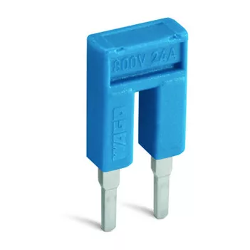 Peigne de pontage isol� 2 p�les, bleu (2002-402/000-006)