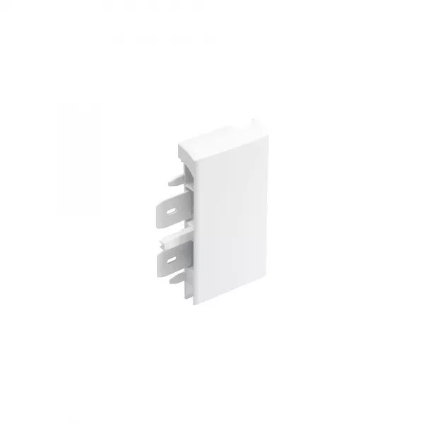 Pied de chambranle gauche-Pour plinthe Keva 125x20 et moulure hauteur 12,15,20mm