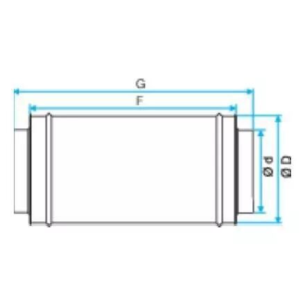 PI�GE � SON CIRCULAIRE OCTA D900 � JOINT - ISOLATION LAINE MIN�RALE 100MM - M0