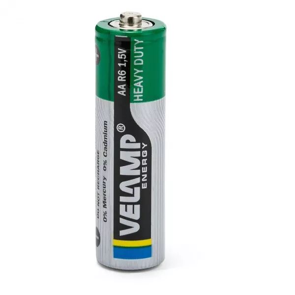 Pile R6 AA saline