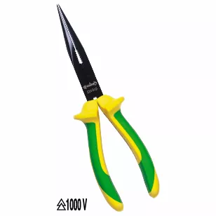 Pince � becs 1/2 ronds, isol�e, long 200 mm. (221015)