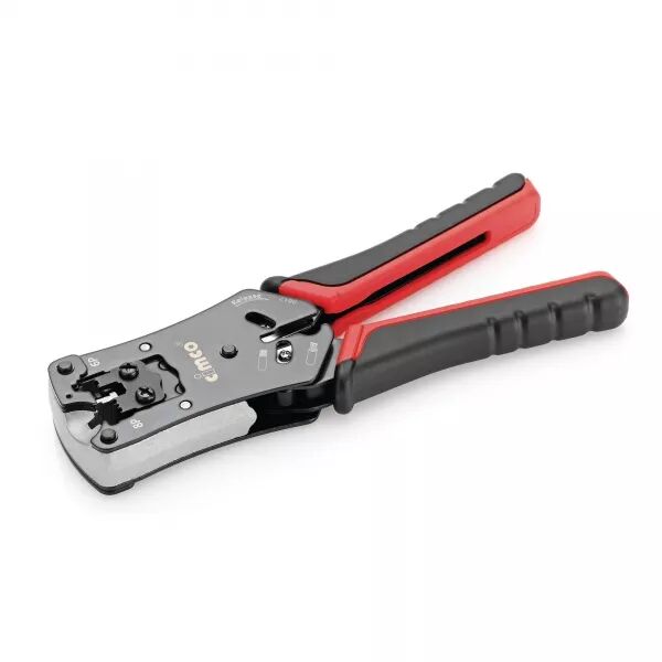 PINCE � CLIQUET WESTERN 4-6-8 P�LES RJ10 RJ11 RJ12 RJ45 SANS BLINDAGE