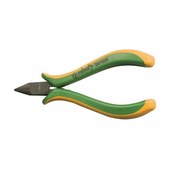 PINCE COUPANTE DIAGONALE EFFIL�E LONG 115 MM, ENTREPASS�E, MANCHES BIMATI�RE.