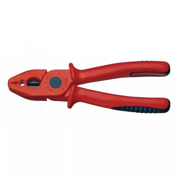 PINCE UNIVERSELLE ET COUPANTE EN PLASTIQUE 1000V L=190MM