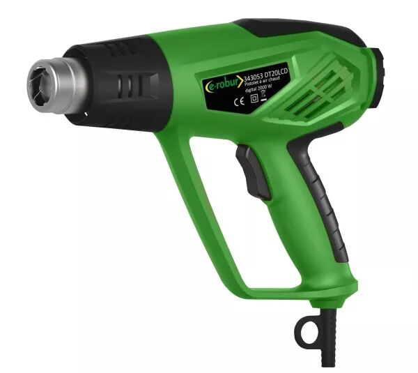 PISTOLET � AIR CHAUD 2000 W, AFFICHAGE DIGITAL.
