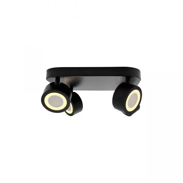 PLAFONNIER - CLYDE X4 - M�TAL - NOIR - LED MODULE INCL.