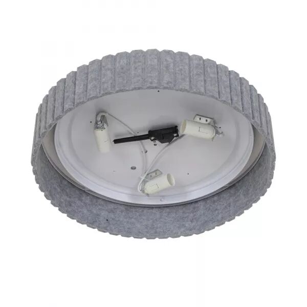 PLAFONNIER - CORATO 40 -  MATI�RE PLASTIQUE - GRIS - E14