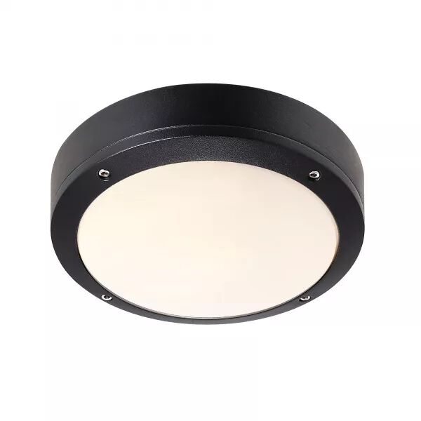 Plafonnier - DESI 22 - Aluminium - Noir -  E27 (77636003)
