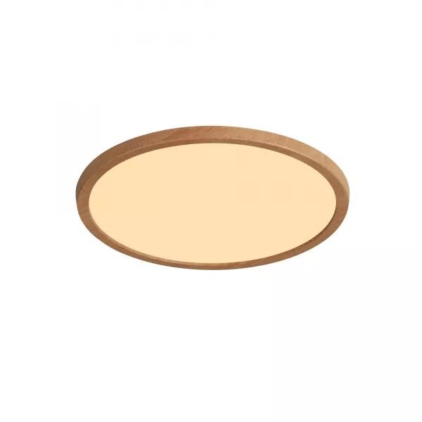PLAFONNIER - OJA 29 -  PLASTIQUE - FEUILLE DE BOIS - LED MODULE INCL.