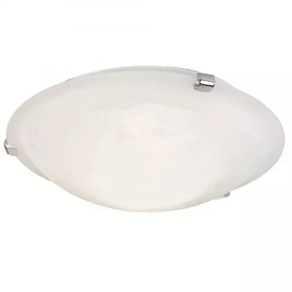 PLAFONNIER - PETRI - VERRE - BLANC -  E27