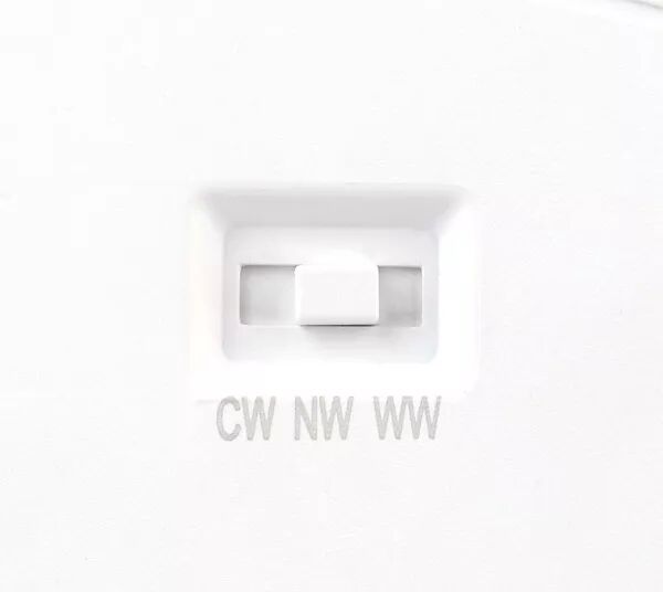 PLAFONNIER ROMI ROND LED CCT : 3000K / 4000K / 6500K 48W 3150LM 30000H NOIR