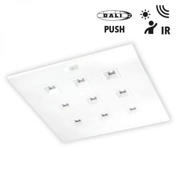 PLAISIO BLANC UGR16 60X60 28W 4000K-IRC80 4000LM DET/M IR DALI