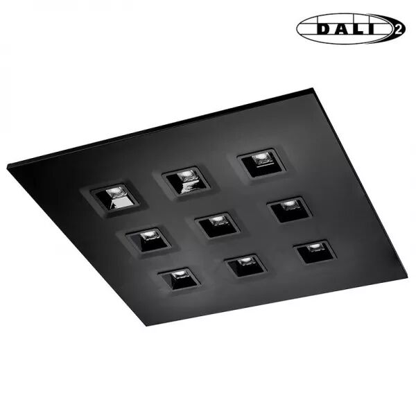 PLAISIO NOIR UGR16 60X60 28W 4000K-IRC80 3800LM DALI
