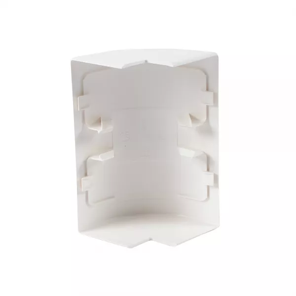 planet wattohm-angle ext�rieur non variable - pour goulotte logix 45 130x50mm - blanc artic (68008)