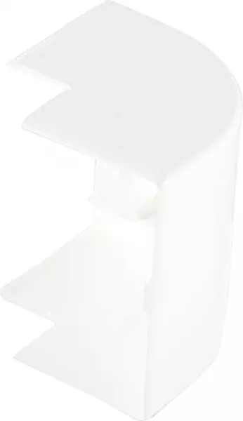 planet wattohm-angle ext�rieur non variable - pour goulotte logix 45 85x50mm - blanc artic (68003)