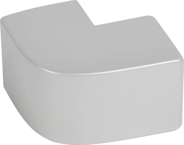 planet wattohm-angle ext�rieur variable 60� � 120� - pour goulotte logix 50x50mm - alumnic (68330)