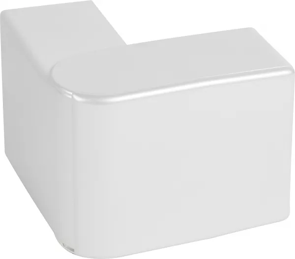 planet wattohm-angle ext�rieur variable 60�� 120�-pour goulotte logix, logix zh 85x50mm-alumnic (68303)