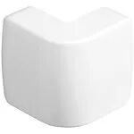 planet wattohm-angle ext�rieur variasouple +ou-7� pour moulure keva 32mmx12mm -pvc blanc artic (11523)