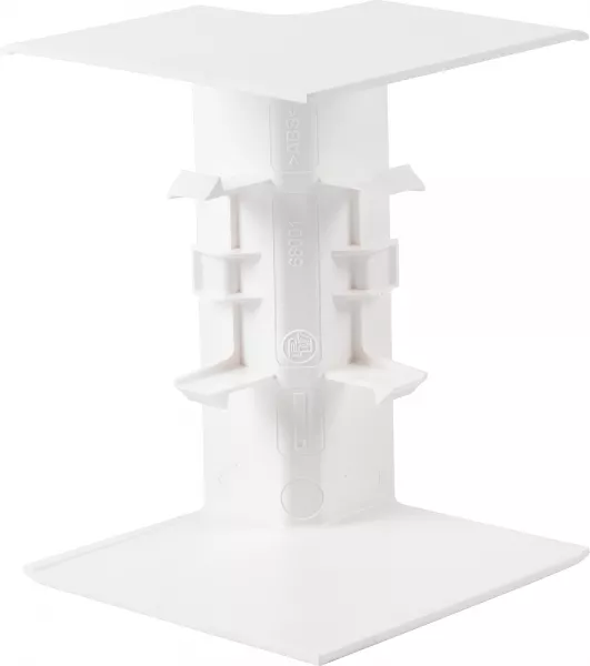 planet wattohm-angle int�rieur non variable - pour goulotte logix 45 100x50mm - blanc artic (68001)