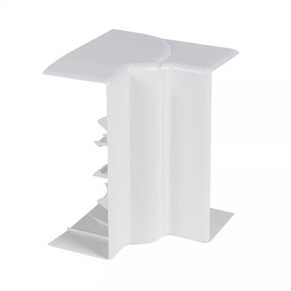 planet wattohm-angle int�rieur variable 80�� 120�-goulotte logix 130x50mm-blanc antimicrobien (68703)