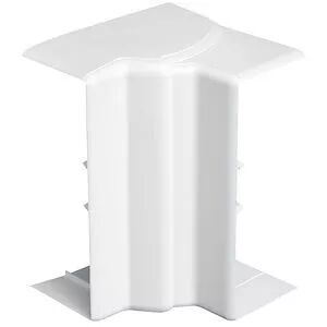 planet wattohm-angle int�rieur variable 80�� 120�-pour goulotte logix, logix zh 130x50mm-blanc (48007)