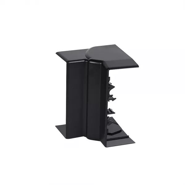 planet wattohm-angle int�rieur variable 80�� 120�-pour goulotte logix et logix zh 130x50mm-noir (68207)