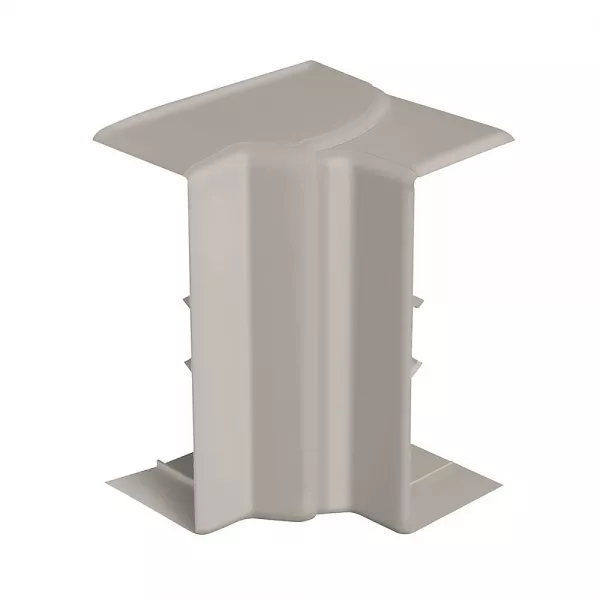 planet wattohm-angle int�rieur variable 80�� 120�-pour goulotte logix,logix zh 130x50mm-alumnic (68307)