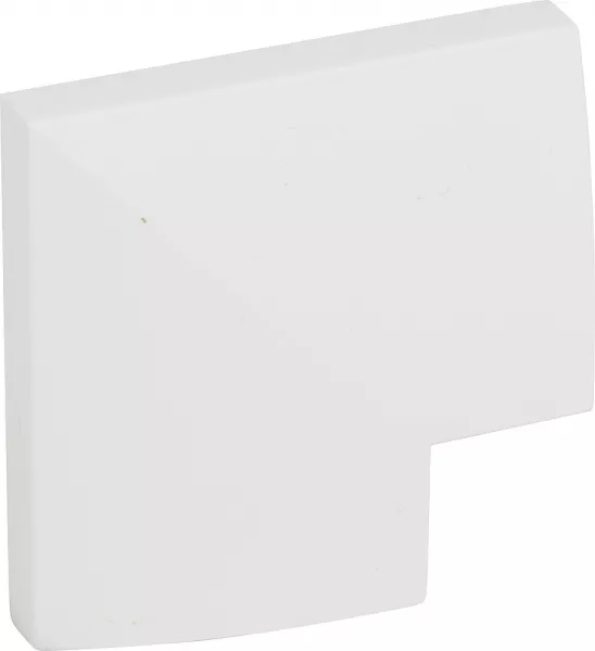 planet wattohm-angle plat b - pour plinthe keva led system 40mmx12,5mm - pvc blanc artic (14074)